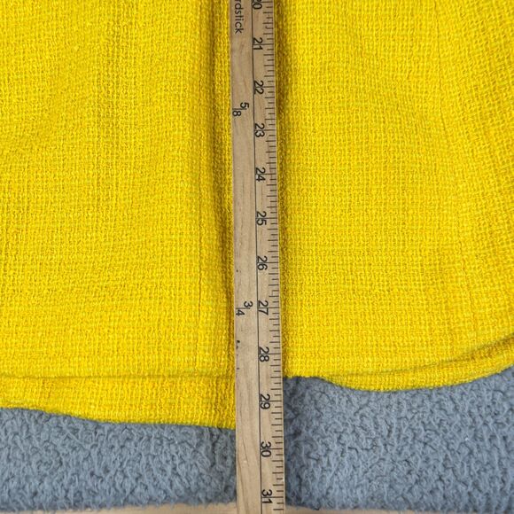 Dsquared2 Blazer Men 38 Yellow Double Breasted Lined Coat Jacket Statement Italy - Picture 10 of 16